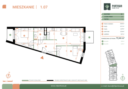Mieszkanie w inwestycji: Casa Feliz Portowa II