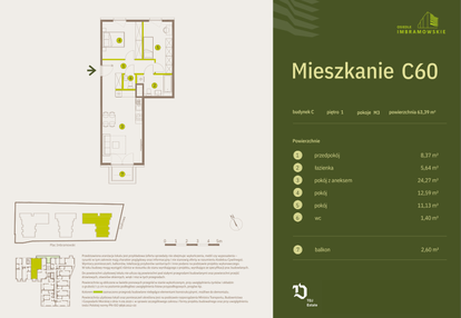 Mieszkanie w inwestycji: Osiedle Imbramowskie