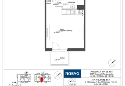 Mieszkanie w inwestycji: Rytm Mokotowa - etap 2A