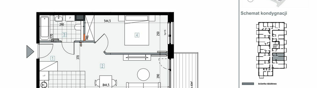 Mieszkanie w inwestycji: Apartamenty Kopernika