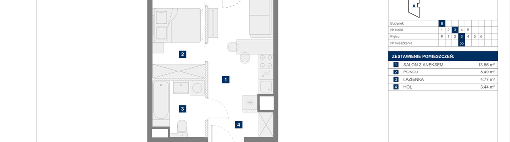 Mieszkanie w inwestycji: Apartamenty Park Matecznego Etap 1