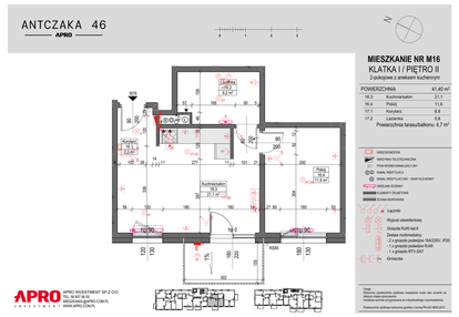Mieszkanie w inwestycji: Antczaka 46