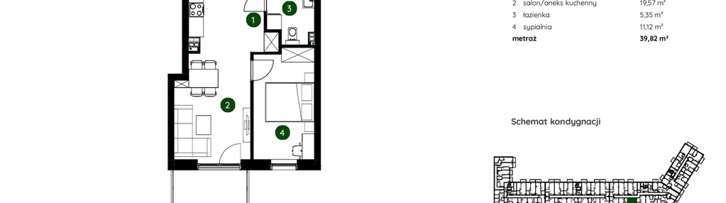 Mieszkanie w inwestycji: Murapol GreenCity bud. 1
