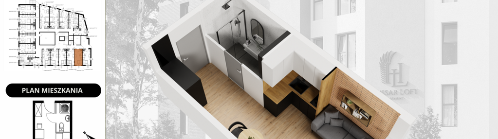 Mieszkanie w inwestycji: Hussar Loft - Apartamenty inwestycyjne