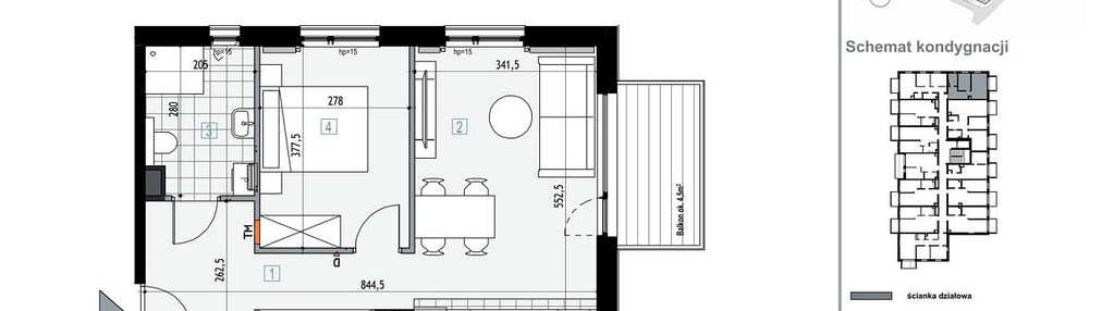 Mieszkanie w inwestycji: Apartamenty Kopernika