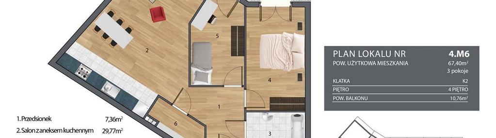Mieszkanie w inwestycji: Nyska Residence