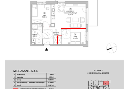 Mieszkanie w inwestycji: Osiedle Przyjemne II