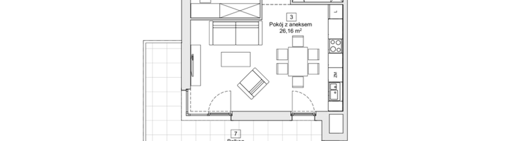 Mieszkanie w inwestycji: Zacisze Marcelin IIIa