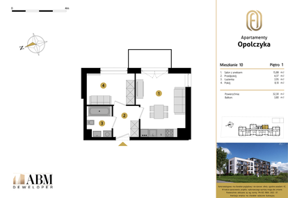 Mieszkanie w inwestycji: Apartamenty Opolczyka