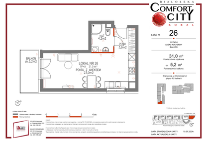 Mieszkanie w inwestycji: Comfort City Koral