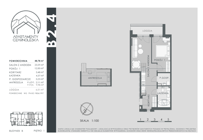 Mieszkanie w inwestycji: Apartamenty Czarnoleska