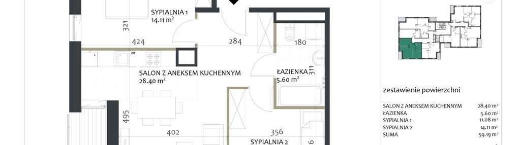 Mieszkanie w inwestycji: Sosnovia