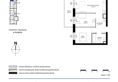 Mieszkanie w inwestycji: Kwarcowe Wzgórze - bud. 2
