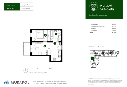Mieszkanie w inwestycji: Murapol GreenCity bud. 2