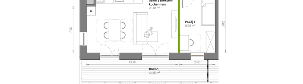 Mieszkanie w inwestycji: Żywiecka Vita