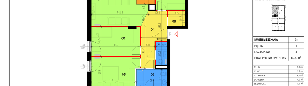 Mieszkanie w inwestycji: Apartamenty Nowy Marysin V