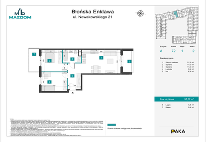 Mieszkanie w inwestycji: Błońska Enklawa