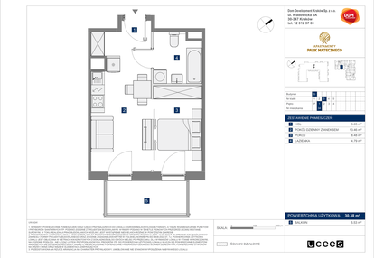 Mieszkanie w inwestycji: Apartamenty Park Matecznego Etap 2