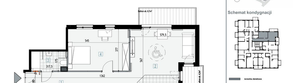 Mieszkanie w inwestycji: Apartamenty Kopernika
