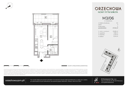 Mieszkanie w inwestycji: Orzechowa