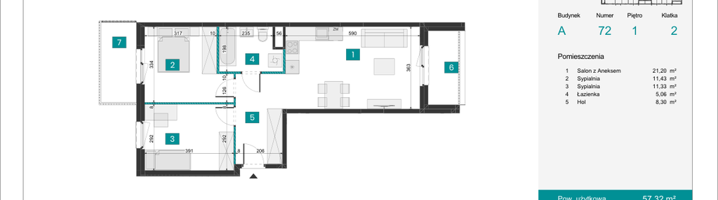 Mieszkanie w inwestycji: Błońska Enklawa