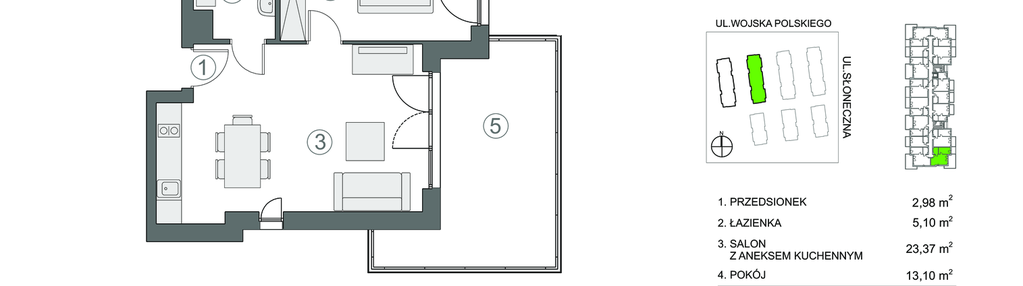 Mieszkanie w inwestycji: Baltic Park 2 Pogorzelica bud. 1 i 2