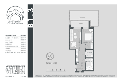 Mieszkanie w inwestycji: Apartamenty Czarnoleska