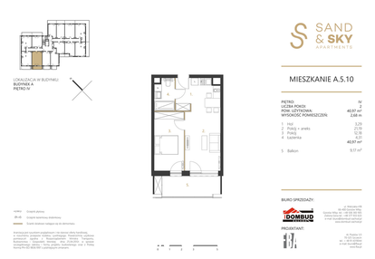 Mieszkanie w inwestycji: Sand Apartments