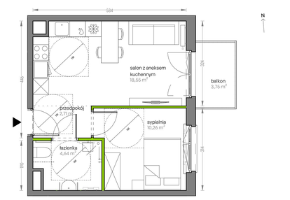 Mieszkanie w inwestycji: City Vibe