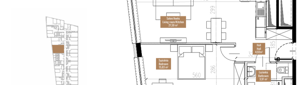 Mieszkanie w inwestycji: Quorum Apartments