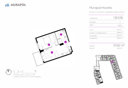 Mieszkanie w inwestycji: Murapol Havelia