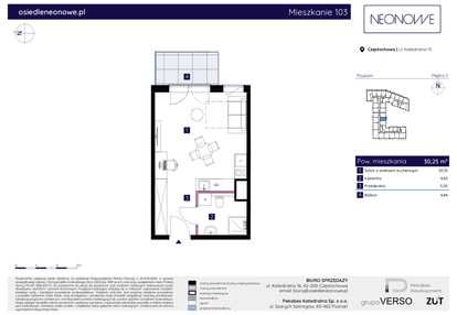 Mieszkanie w inwestycji: Osiedle Neonowe