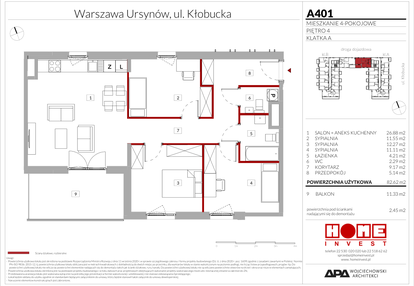 Mieszkanie w inwestycji: Enklawa Ursynów