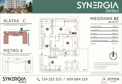 Mieszkanie w inwestycji: SYNERGIA