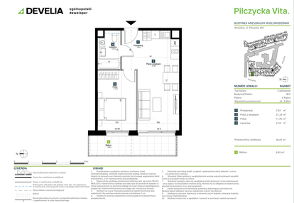 Mieszkanie w inwestycji: Pilczycka Vita