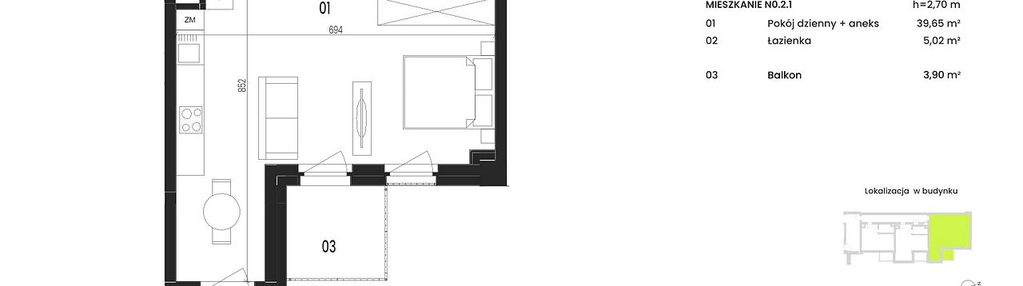 Mieszkanie w inwestycji: Ogrody Staromiejskie