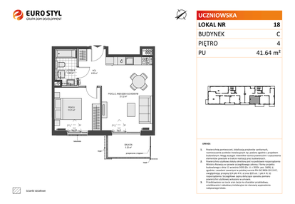 Mieszkanie w inwestycji: Przystań Brzeźno etap 1.2