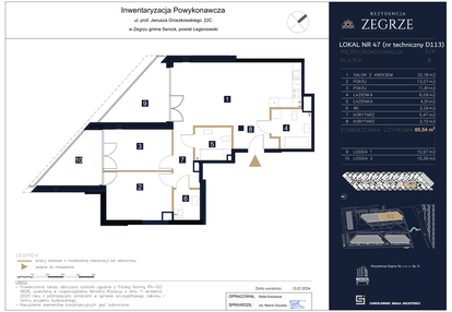Mieszkanie w inwestycji: Rezydencja Zegrze etap II