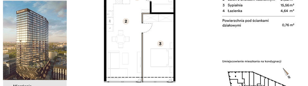 Mieszkanie w inwestycji: O27 Apartamenty Opolska