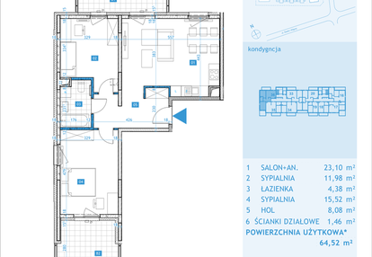 Mieszkanie w inwestycji: Osiedle Botaników etap E