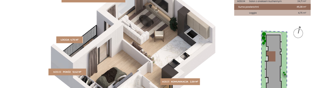 Mieszkanie w inwestycji: Apartamenty Częstochowska