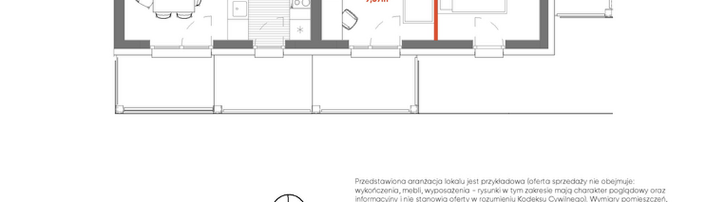 Mieszkanie w inwestycji: Pierwsza Dzielnica - etap III