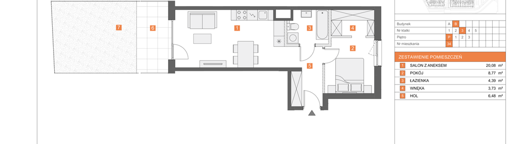 Mieszkanie w inwestycji: Osiedle Myśliborska