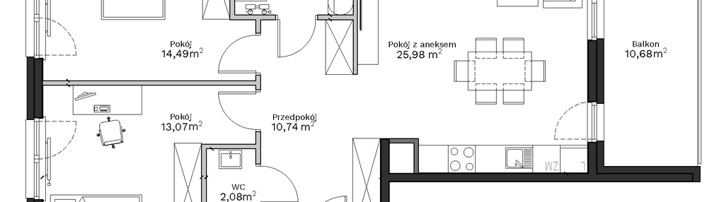 Mieszkanie w inwestycji: Podedworze 13