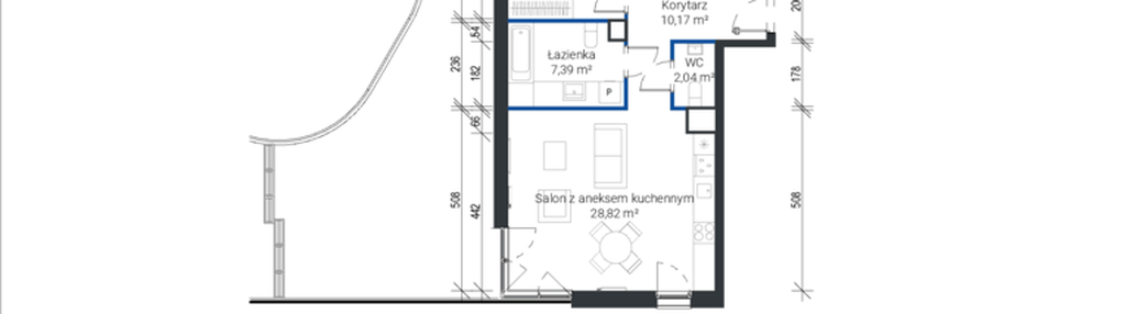Mieszkanie w inwestycji: Nowe Zabłocie