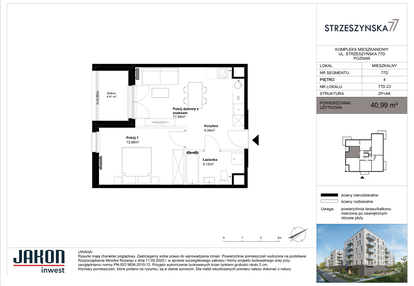 Mieszkanie w inwestycji: Strzeszyńska 77