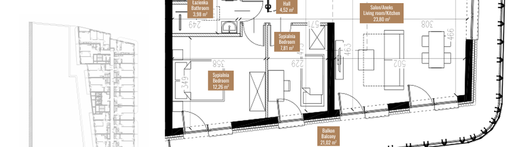 Mieszkanie w inwestycji: Quorum Apartments