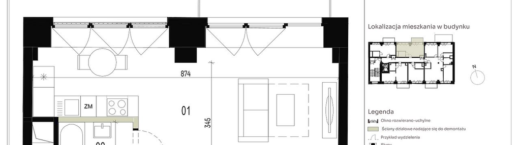 Mieszkanie w inwestycji: Nowa Stawowa