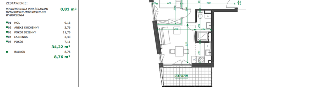 Mieszkanie w inwestycji: Apartamenty Pszczyńska