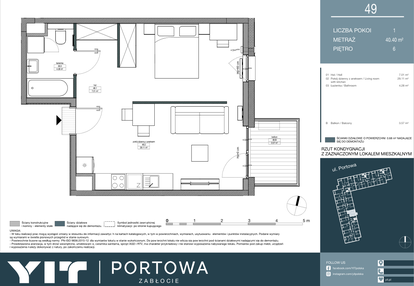 Mieszkanie w inwestycji: Portowa Zabłocie